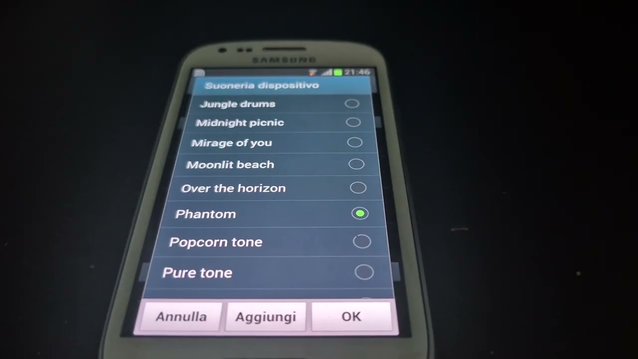 Samsung Galaxy S3 mini - ringtones and notification tones
