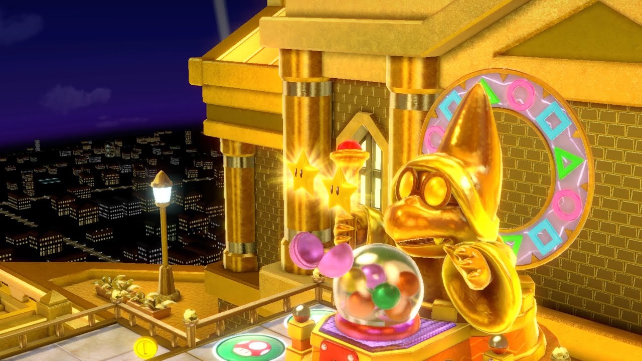 Super Mario Party Partner Party #2632 Tantalizing Tower Toys Hammer & Daisy vs Bowser Jr & Waluigi