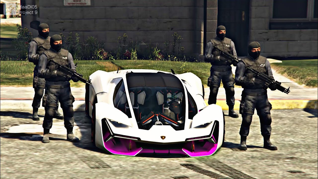 Franklin 🥀stealing🥀 Lamborghini Terzo Millennio| Gta5