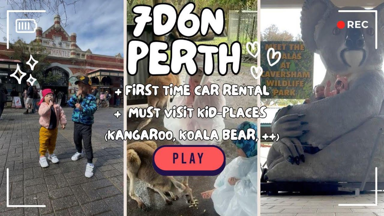 FIRST PERTH TRIP 🇦🇺 | 7 Kid-Friendly Fun i Perth, Mandurah & Busselton!