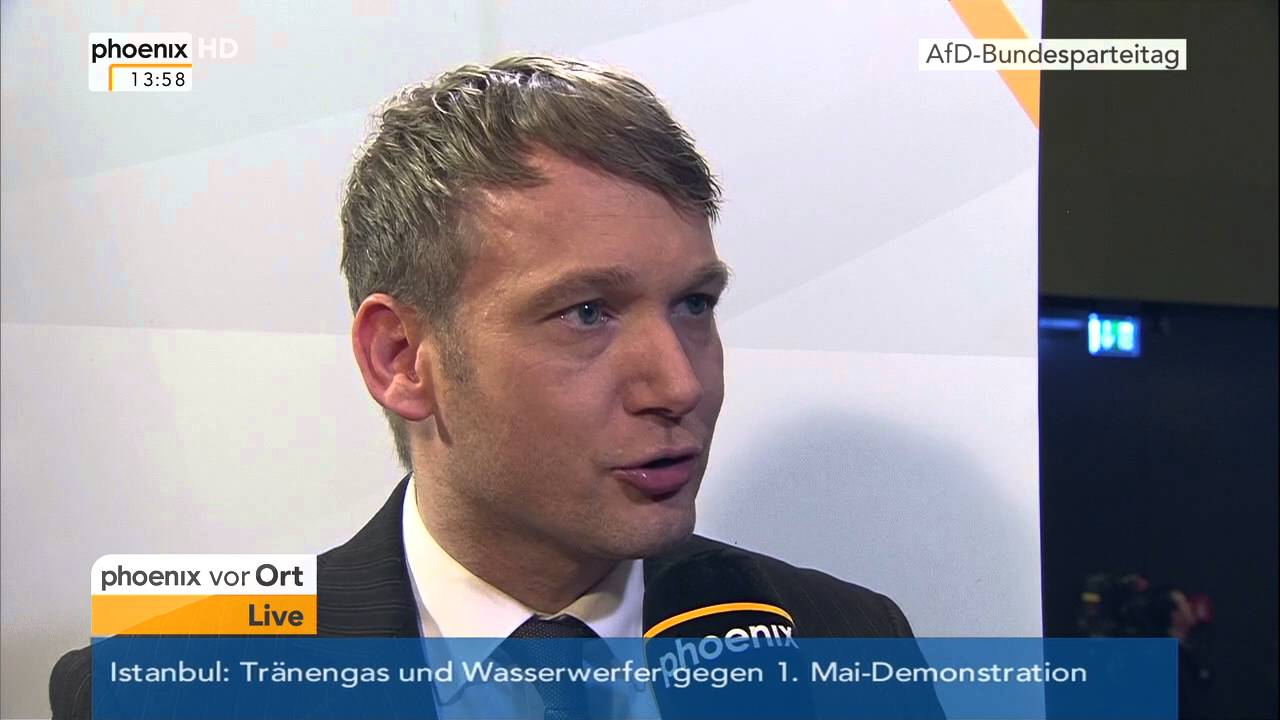 5. AfD-Bundesparteitag: André Poggenburg im Interview am 01.05.2016