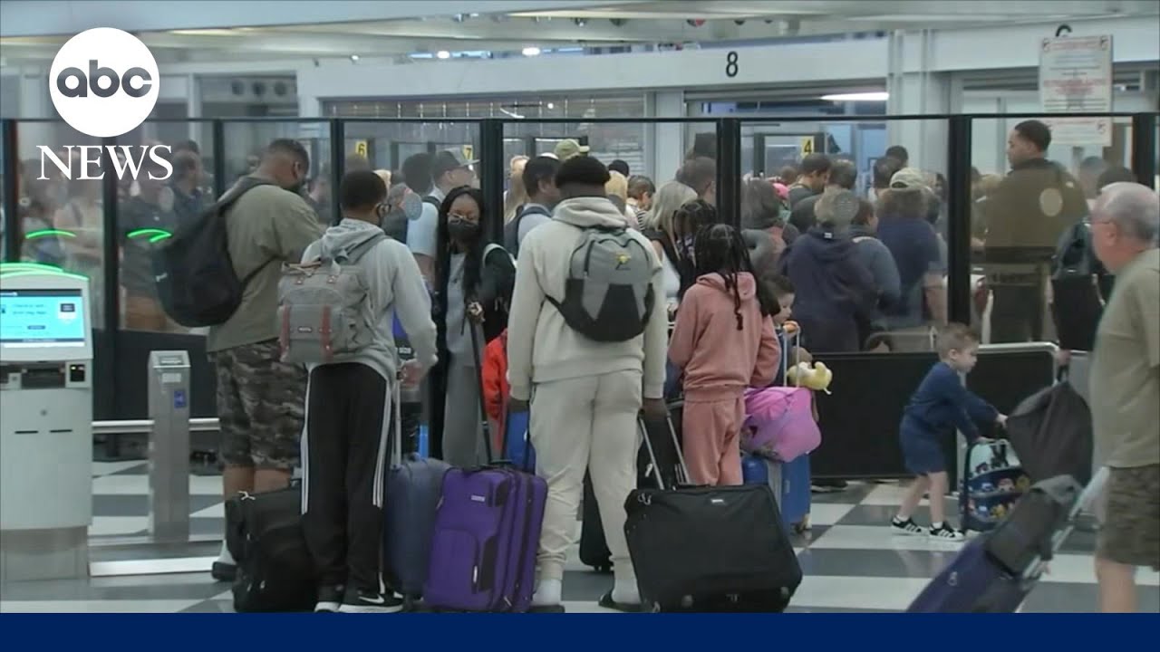 How the TSA is handling the holiday travel surge