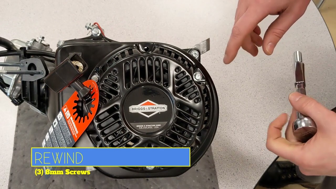 Briggs & Stratton 950 Series Model 13G32 Disassembly