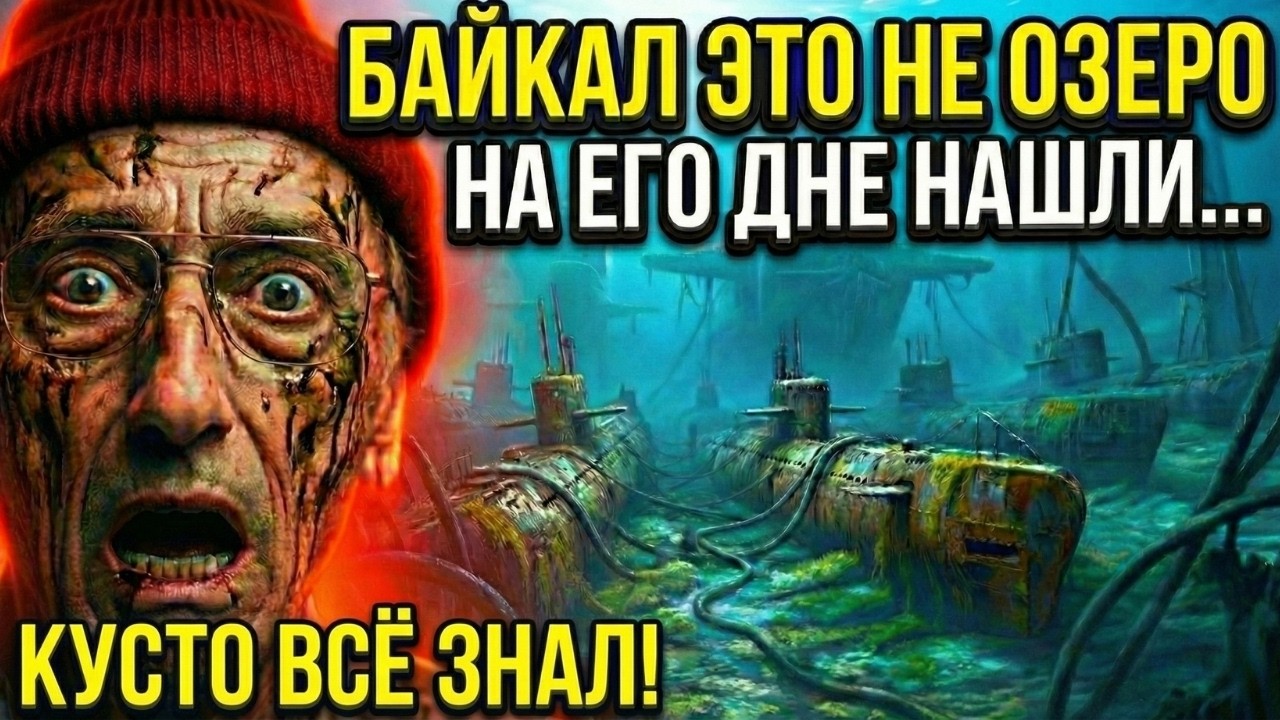 НА ДНЕ БАЙКАЛА НАШЛИ... КЛАДБИЩЕ СЕКРЕТНЫХ ПОДВОДНЫХ ЛОДОК! КУСТО ВСЕ ЗНАЛ?!