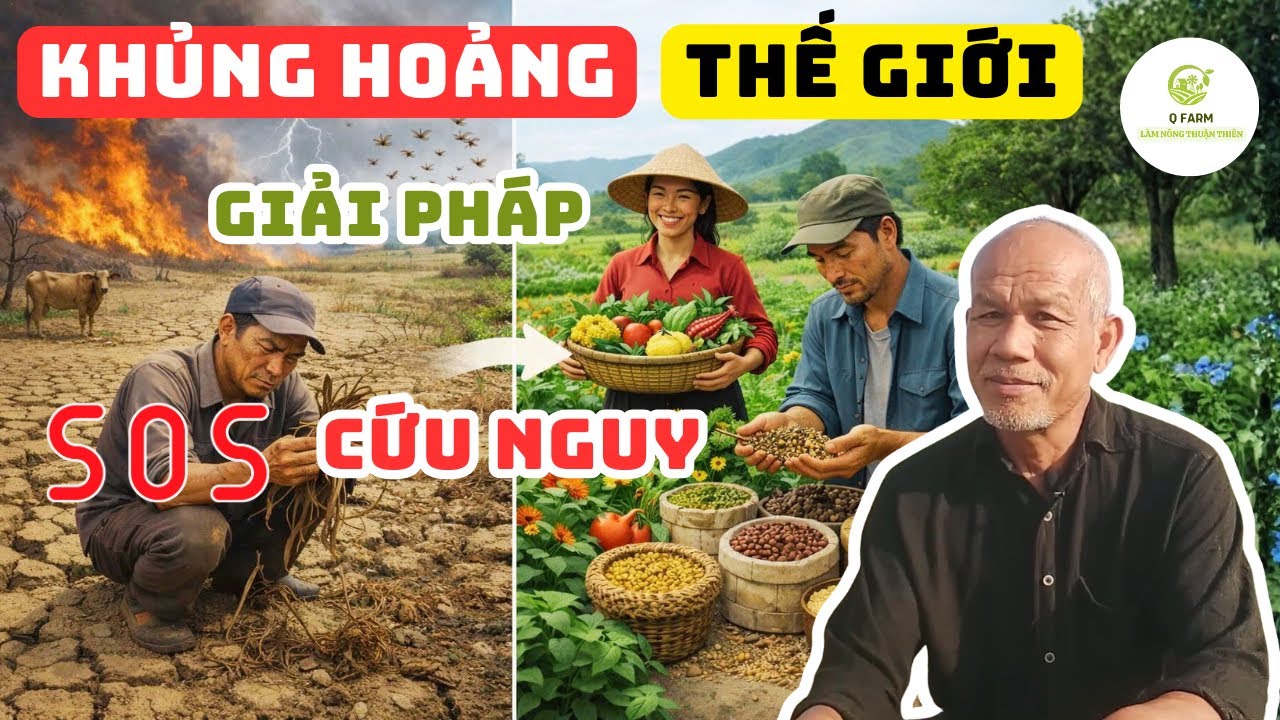 Jon Jandai Cảnh Báo: Khủng Hoảng Lương Thực & Khí Hậu Sắp Đến – Giải Pháp Là Gì?