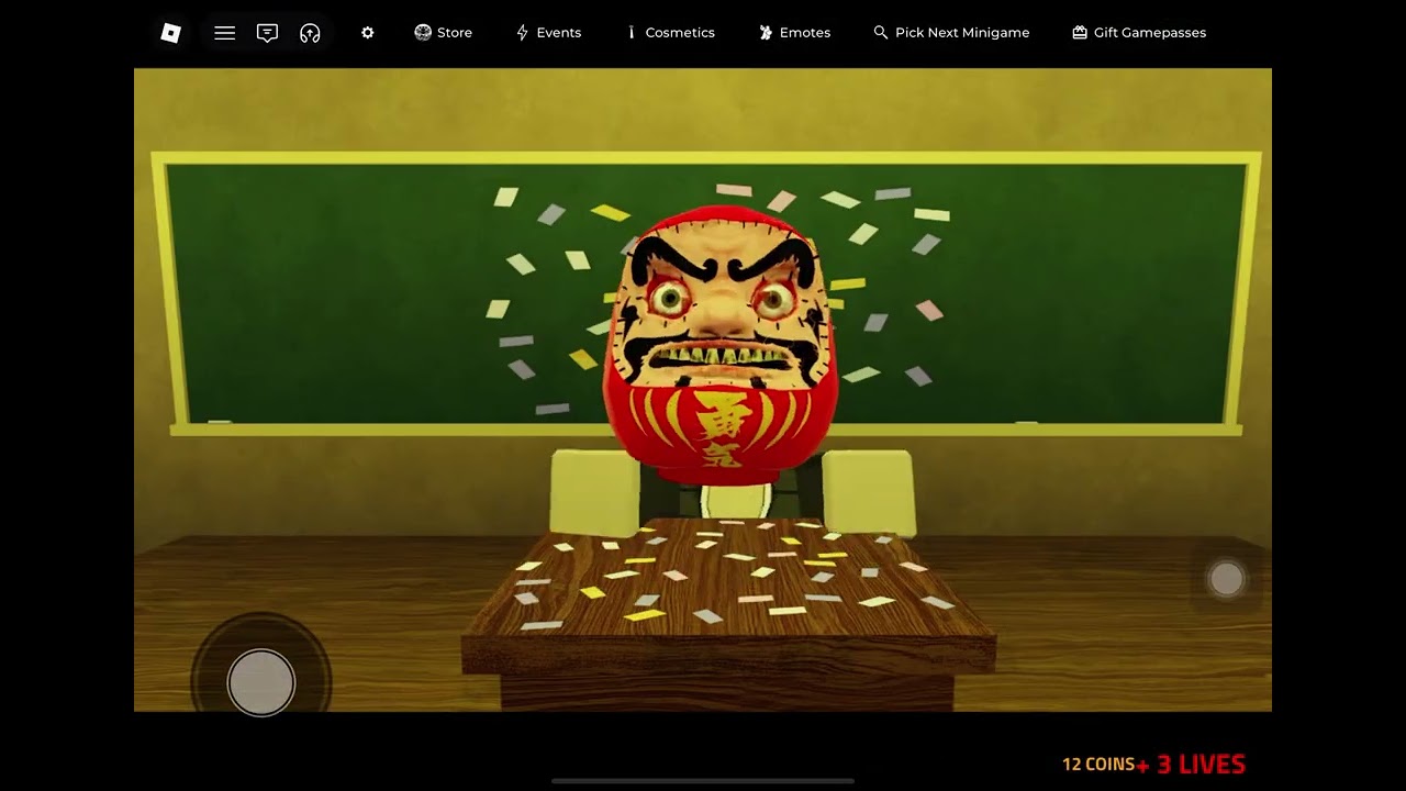 Students vs Daruma Doll