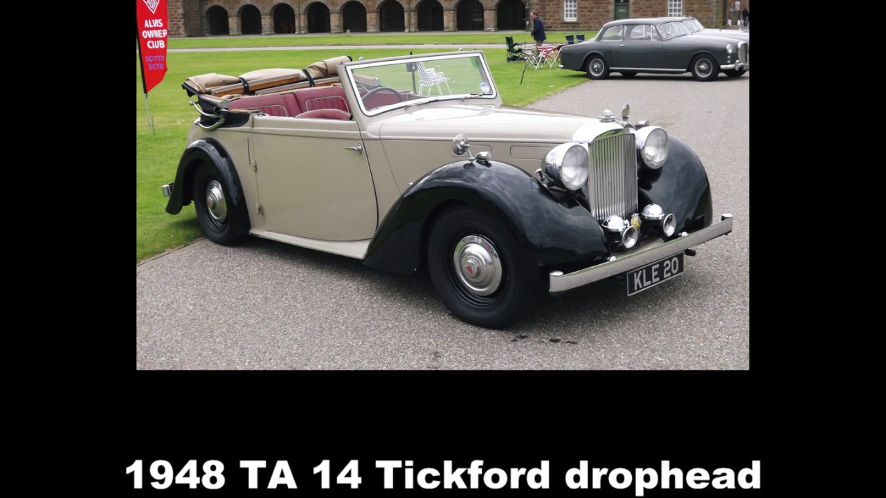 Post war Alvis cars manufactured between 1946 and 1949