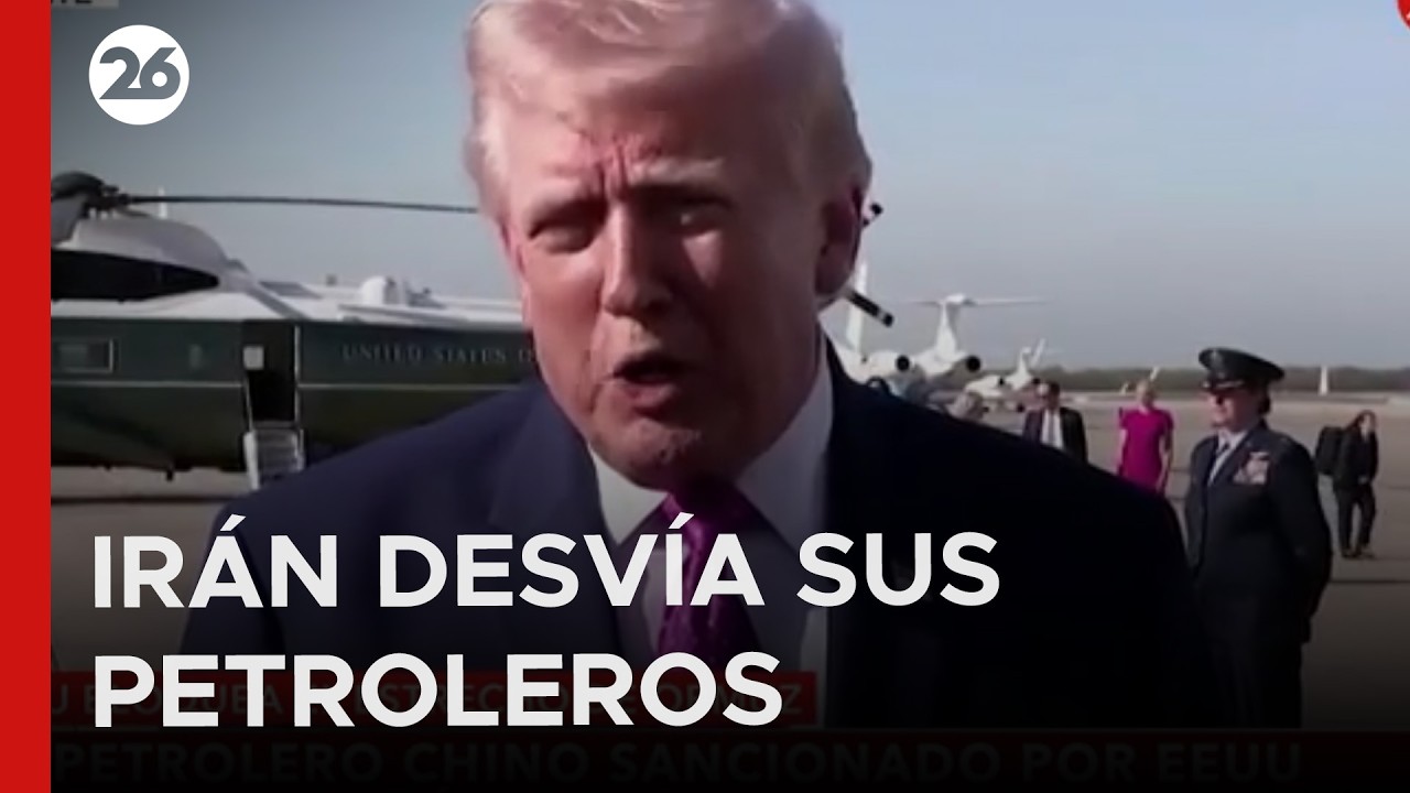 🚨 &iquest;GUERRA INMINENTE? | Ir&aacute;n desv&iacute;a petroleros para evitar el cerco naval estadounidense