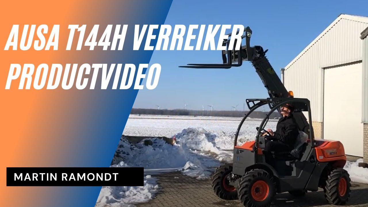 All terrain telehandler | Ausa T144H | Demotoer Gebr.Weststrate B.V. |