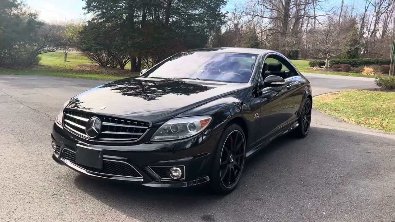 2009 Mercedes Benz CL65 AMG black walk around video