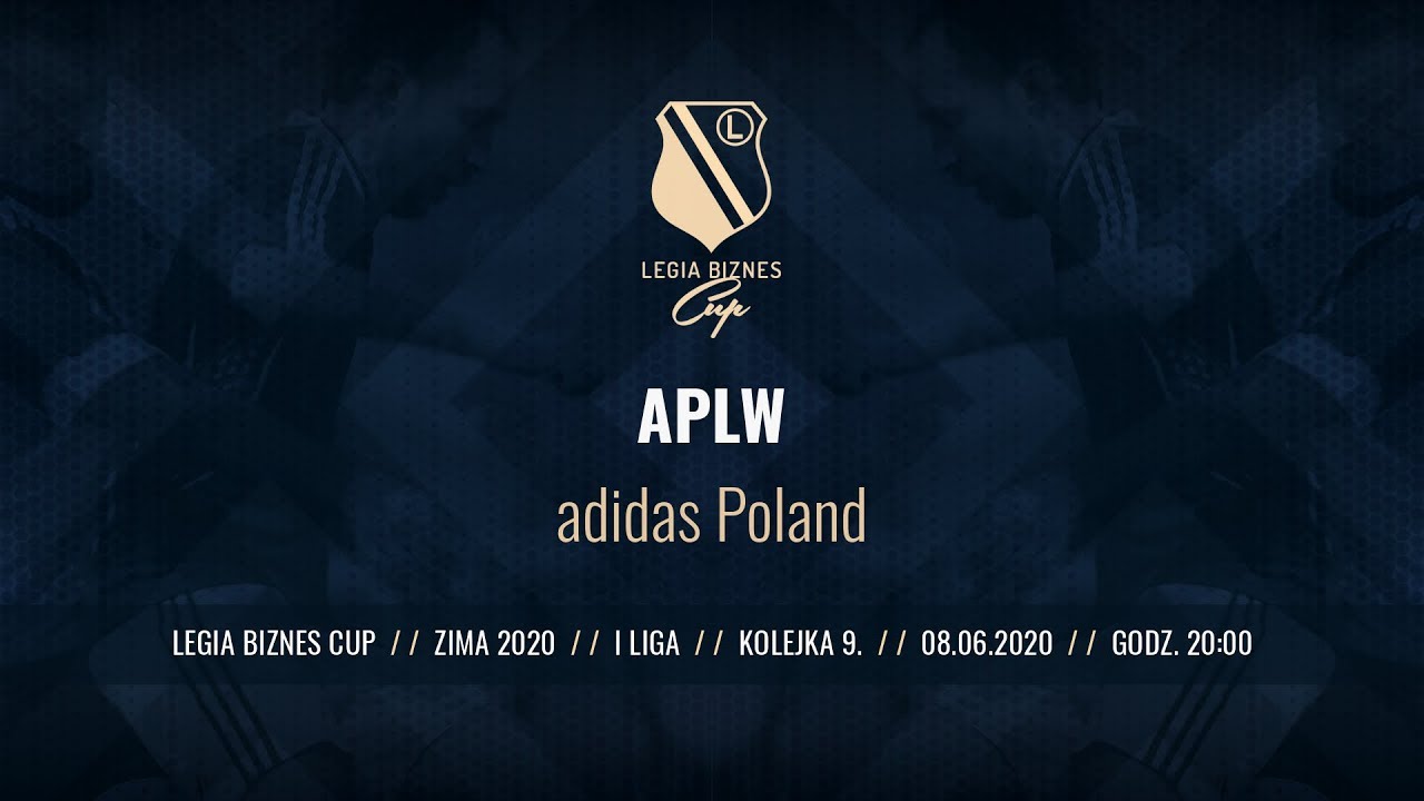 Skr&oacute;t spotkania APLW - adidas Poland ( Legia Biznes Cup Zima 2020 )