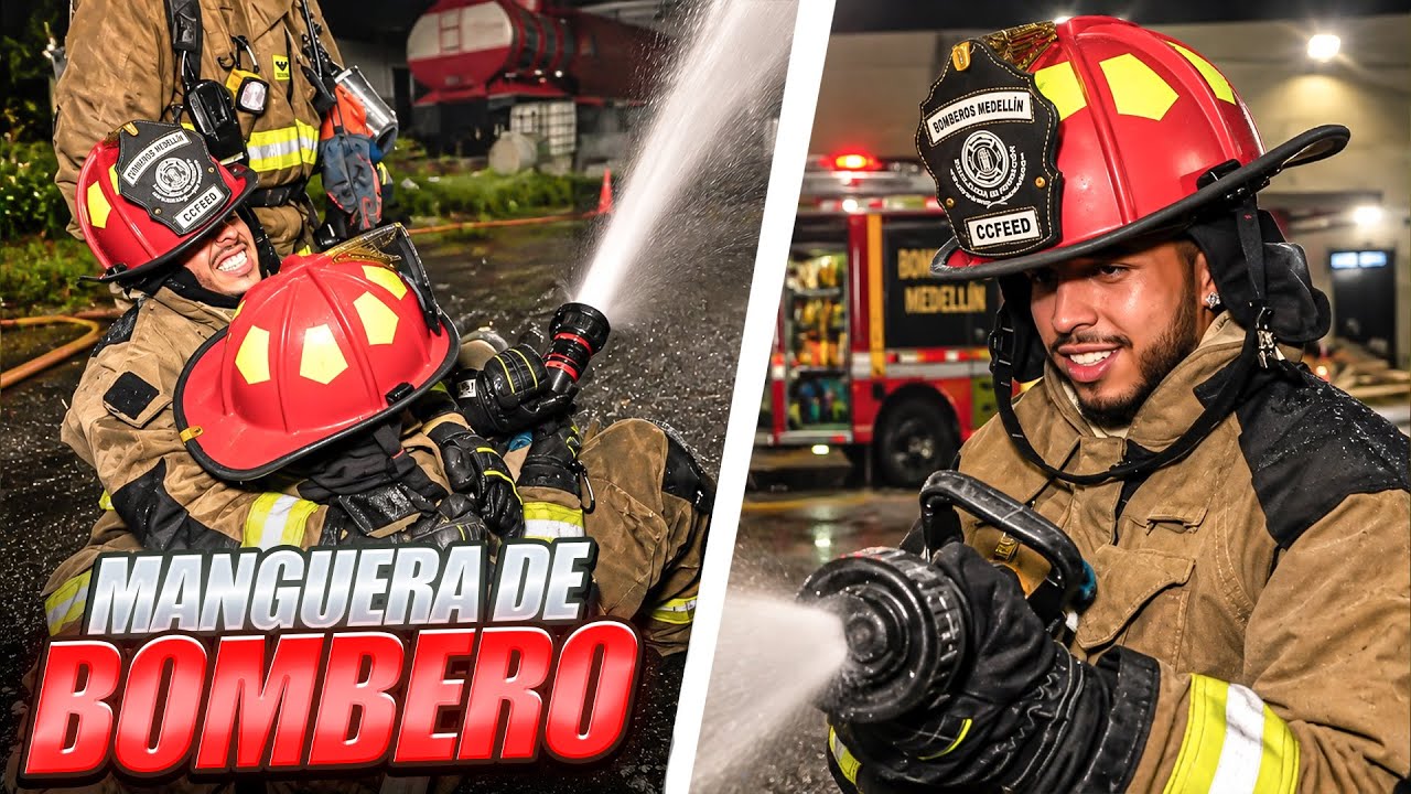 WESTCOL UTILIZA LA MANGUERA ANTI INCENDIOS DE LOS BOMBEROS EN UN EDIFICIO 