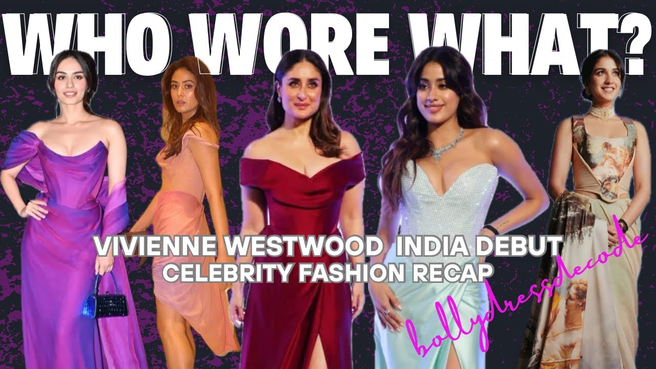 Who Wore What 🔥 Vivienne Westwood India Debut | Celebrity Fashion Breakdown at Gateway of India