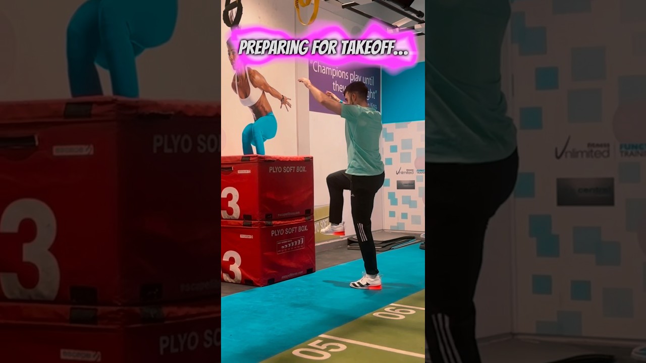 Single-Leg Box Jumps | 120cm/47inch | Vertical jump training for Sprinting 