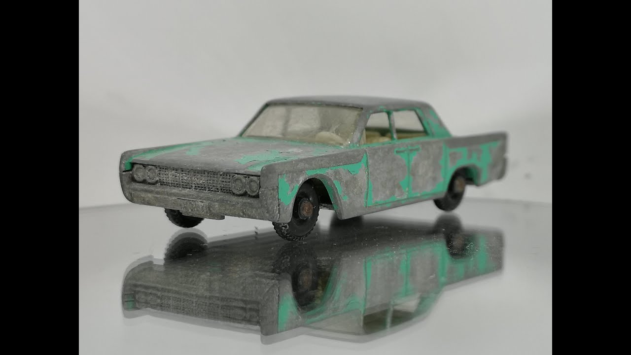 Restoring a Crusty Matchbox Lincoln Continental - Lesney Toy Restoration+
