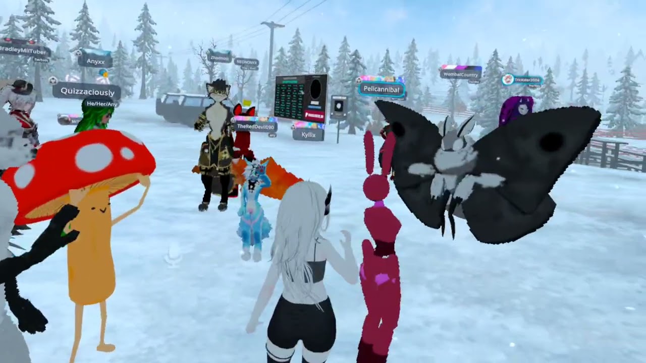 I went to  my first ever virtual reality show community part two of 4