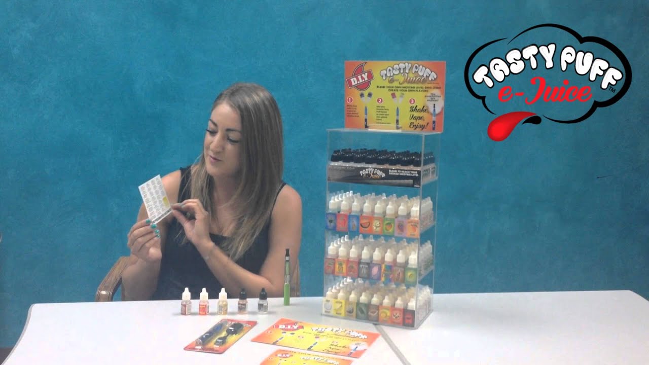 Tasty Puff DIY E-juice Tutorial