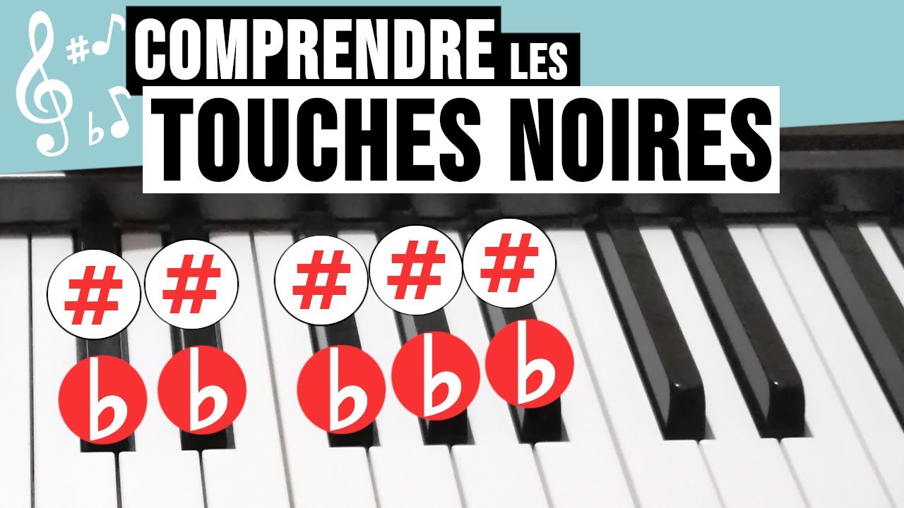 Pianistes débutants  🎹 Comment jouer les dièses et les bémols ?