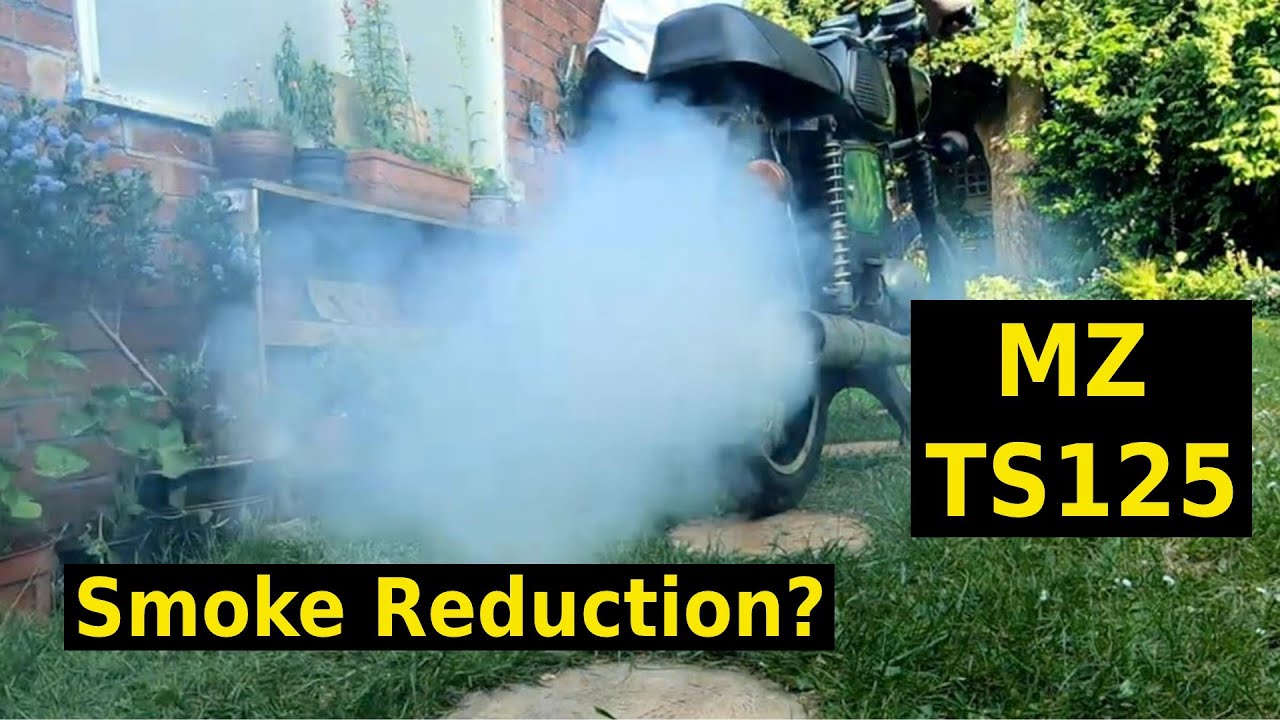 MZ TS125 - Ep 14 Smoke Reduction Bodgery (Lucas Transmission Fix)