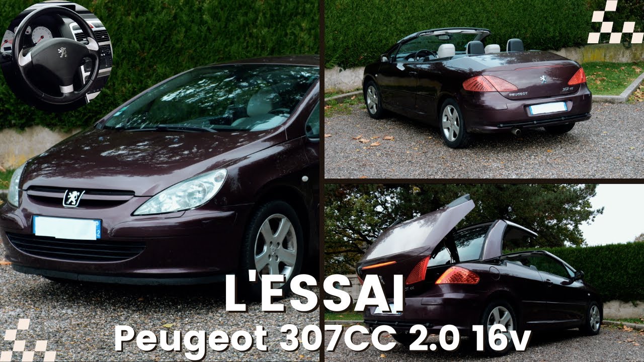 L'ESSAI : Peugeot 307 CC 2.0 16v 140 