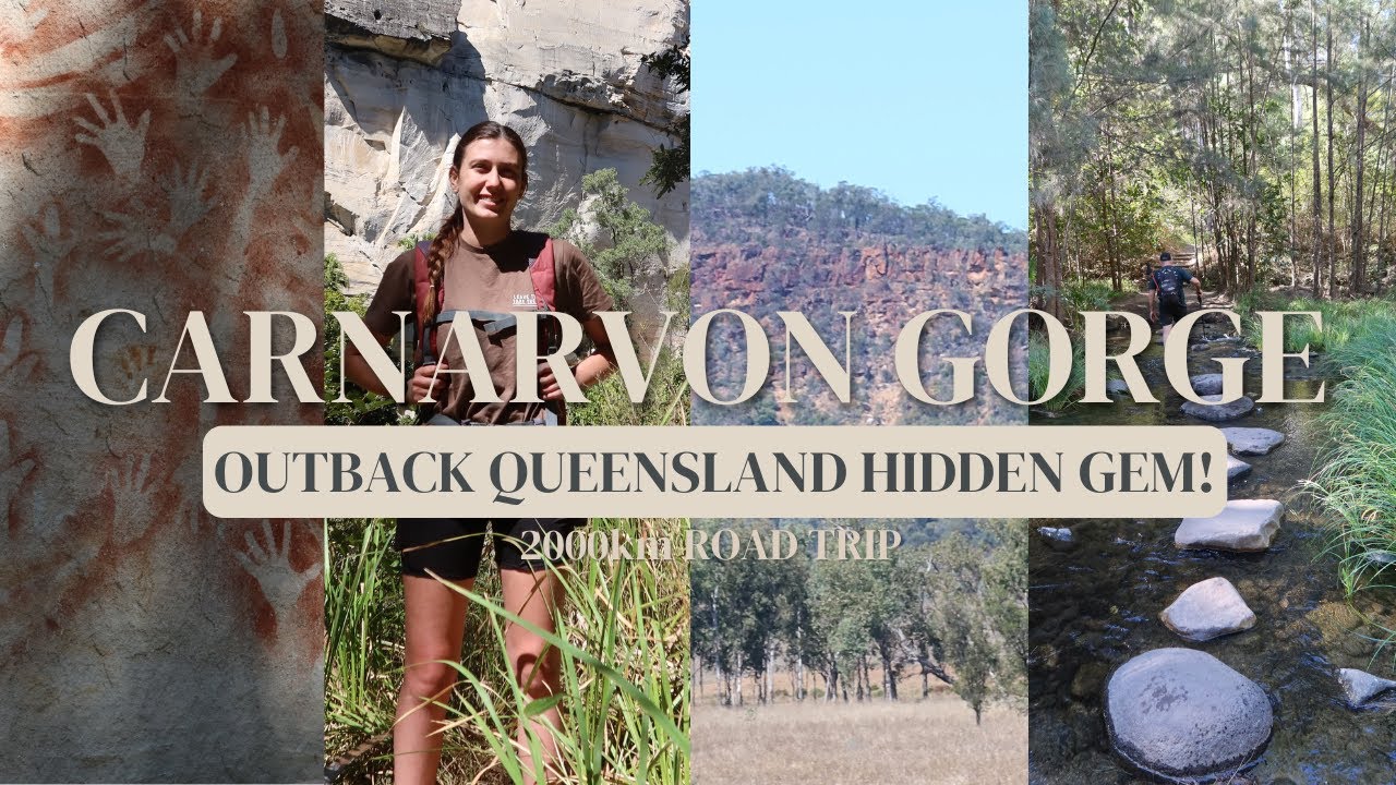 CARNARVON GORGE HIKE | 2000km Pajero Road Trip PT2 | OUTBACK QUEENSLAND | overlanding, camping,