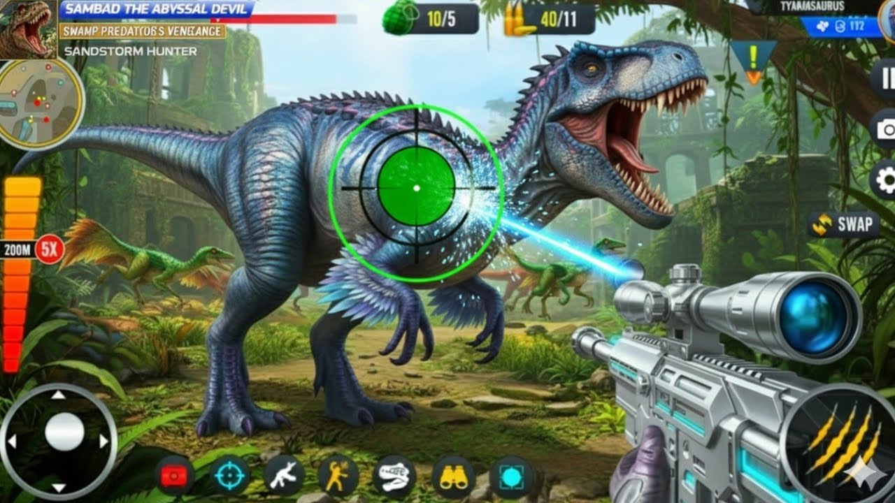 Wild Animal Hunter 3D: Epic Dinosaur Hunting Adventure 🦖🥸|New 2026 Update Gameplay #47