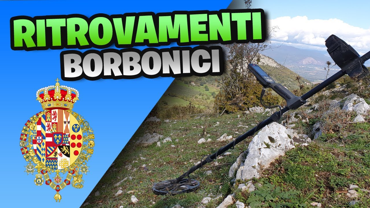 Incredibili ritrovamenti borbonici in montagna con il metal detector