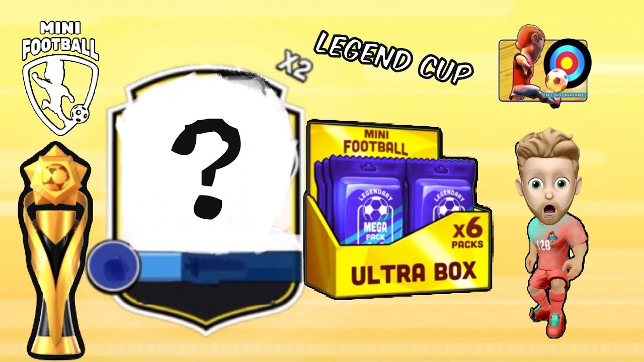 Mini Football - Legend Cup ! 2 Mythical Cards In a Ultra Box Opening !