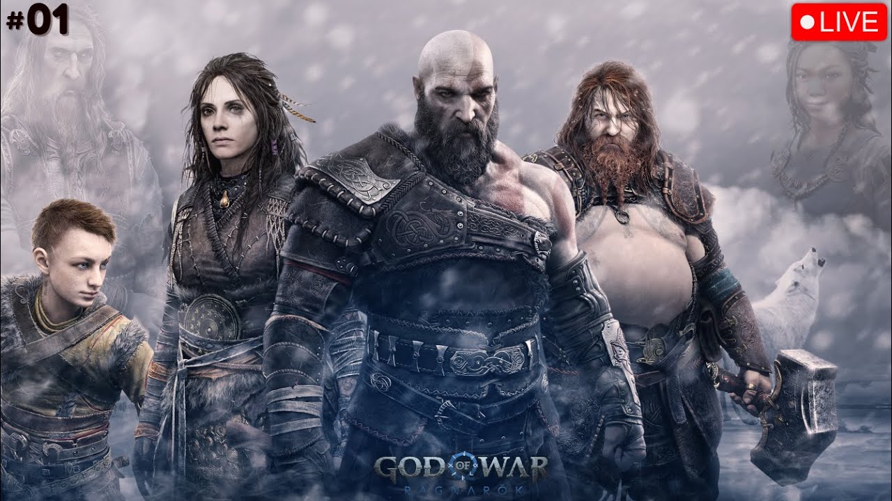 🔴 GOD OF WAR RAGNAROK - Legendary Adventure Starts Now! | Part 1 | Live