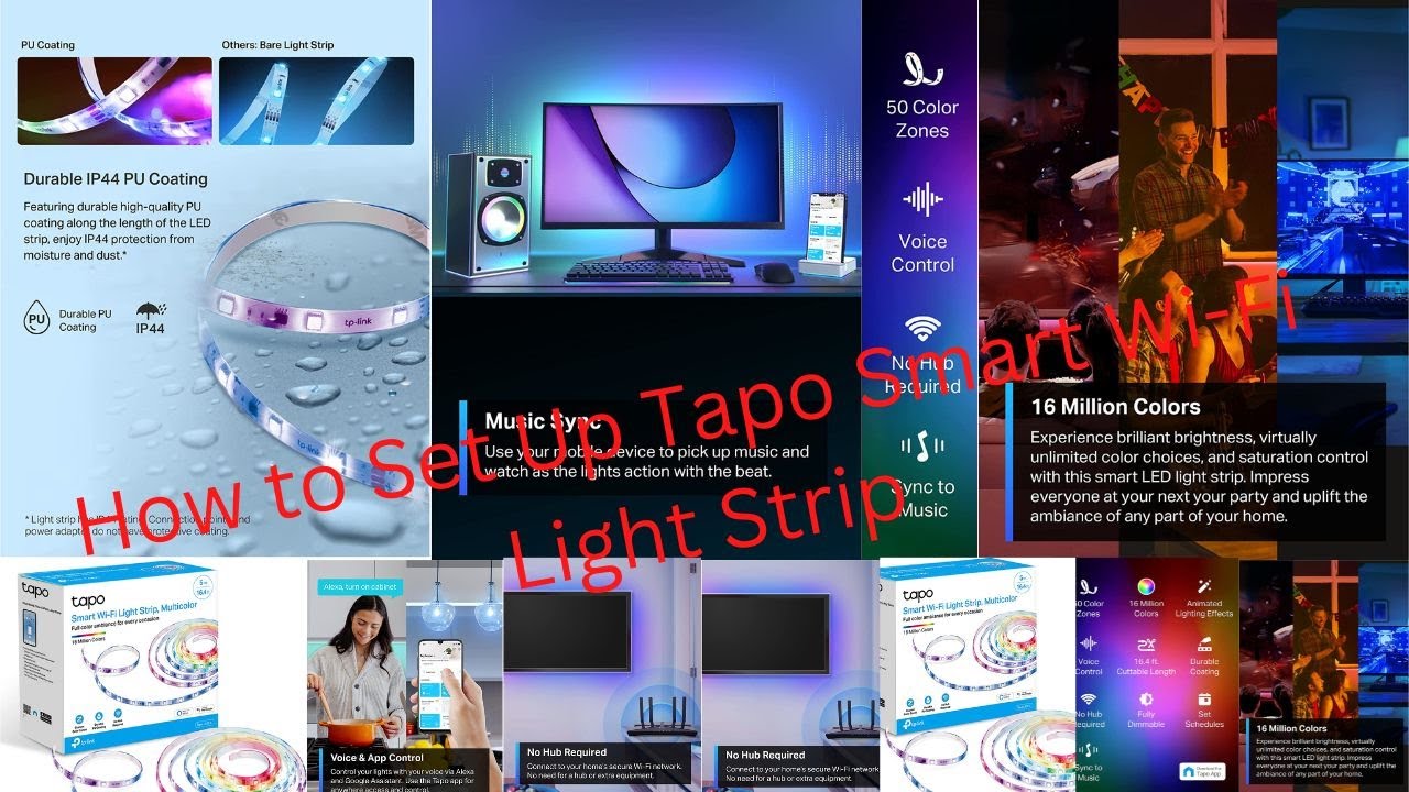 How to Set Up Tapo Smart Wi-Fi Light Strip |  Amazon By Tamim