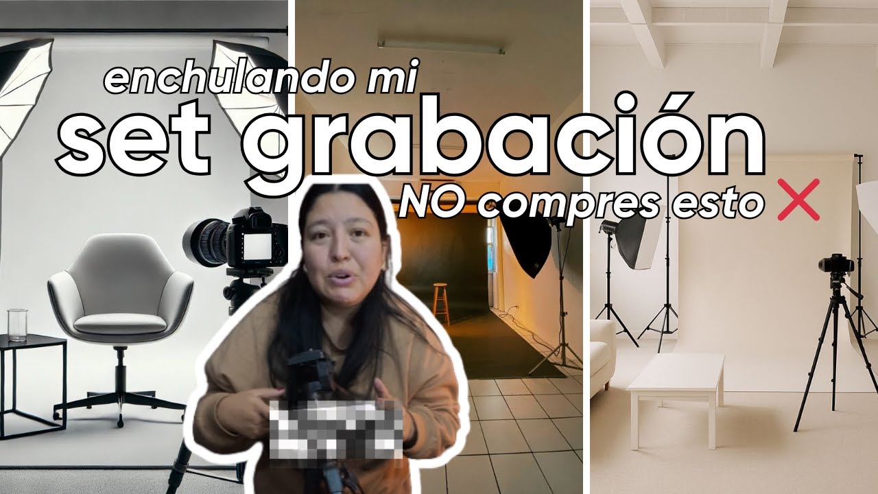 Mi SET REAL de GRABACIÓN en CASA 🎥✨ Luces, trípode, unboxing y tips honestos (2026)