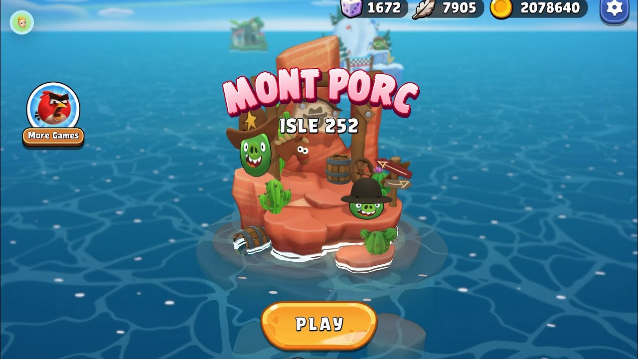 Angry Birds Bounce - Isle 252 with Stella 