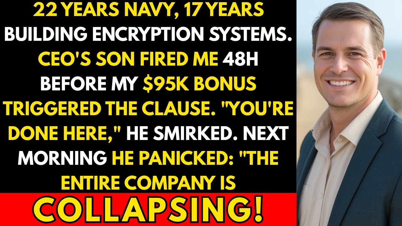 I Was Fired By CEO's Son 48h Before $95K Bonus—I Owned $50M Tech, Got $75M Deal | OFFICE REVENGE