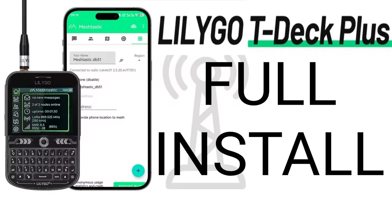 LILYGO T-Deck Plus , Load Meshtastic