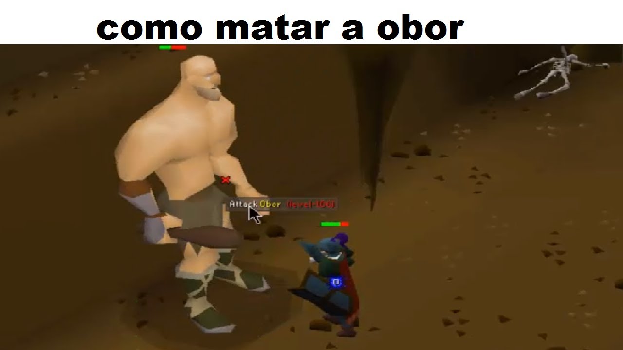 como matar a OBOR RUNESCAPE guide jhony ors