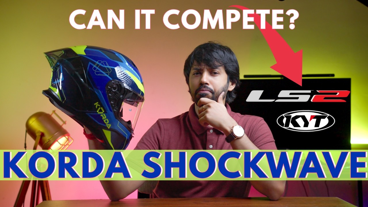 Korda Shockwave Helmet- Is it Shockingly Better than LS2 Stream 2?