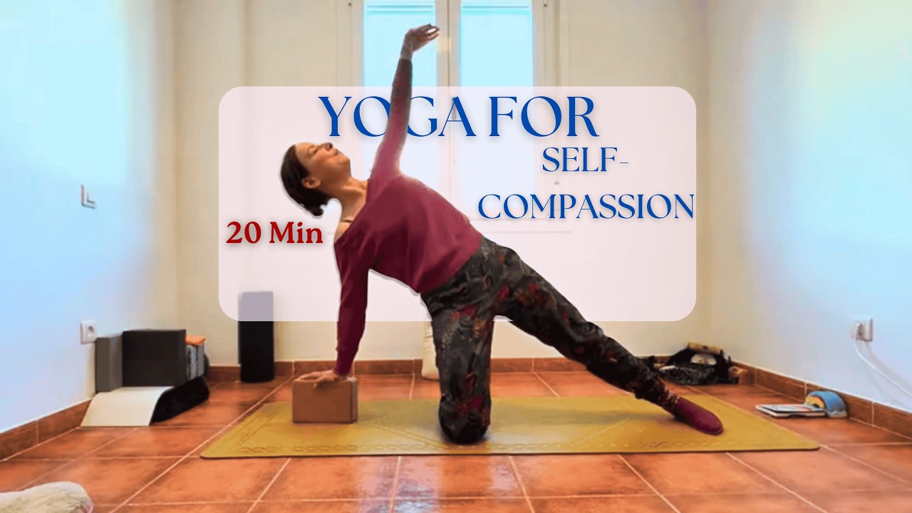 (20 мин) Даосская йога в стиле флоу для самосострадания — снимите напряжение и освободите свое се...