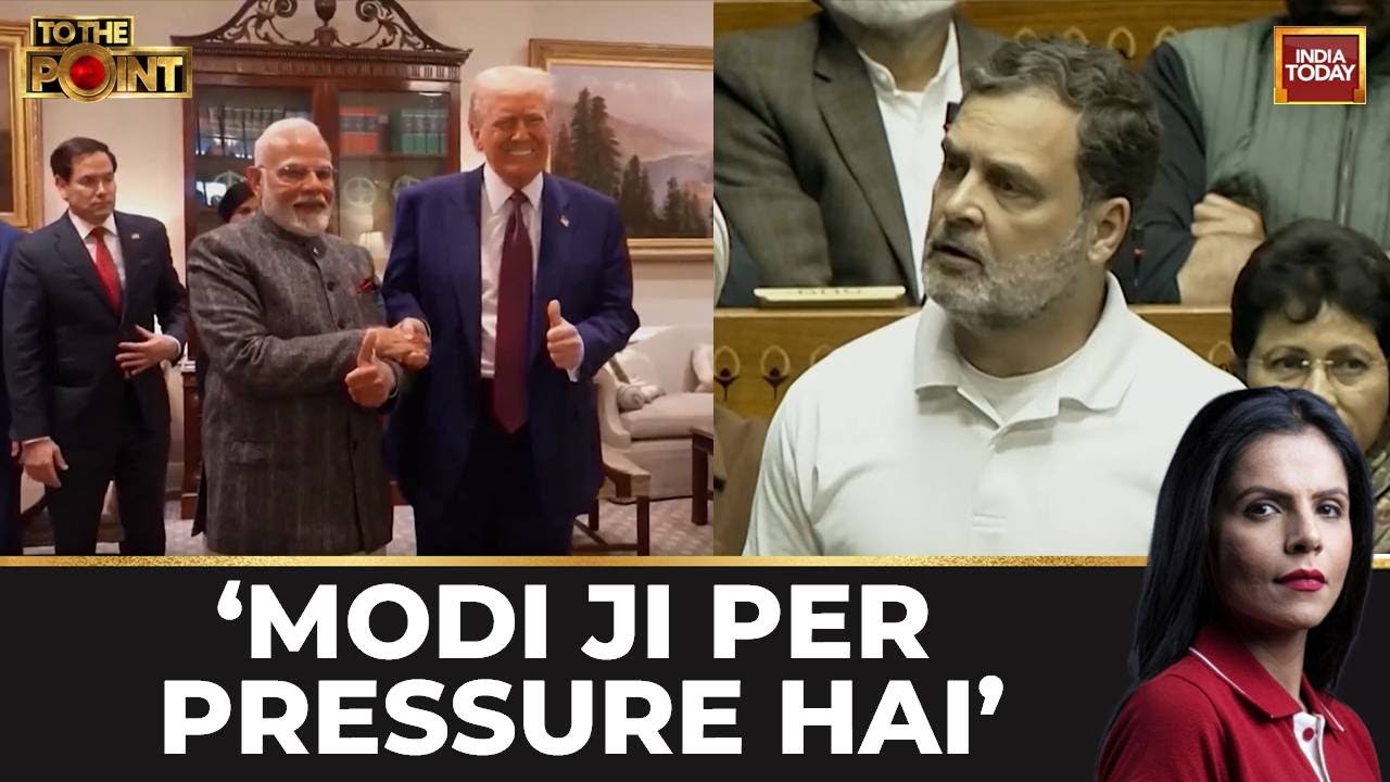 Rahul Gandhi Accuses PM Modi Of Bowing To US Pressure After Trump Slashes Tariffs On Indian Goods