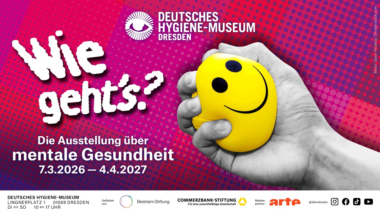 Eröffnung: Wie geht's? Die Ausstellung über mentale Gesundheit
