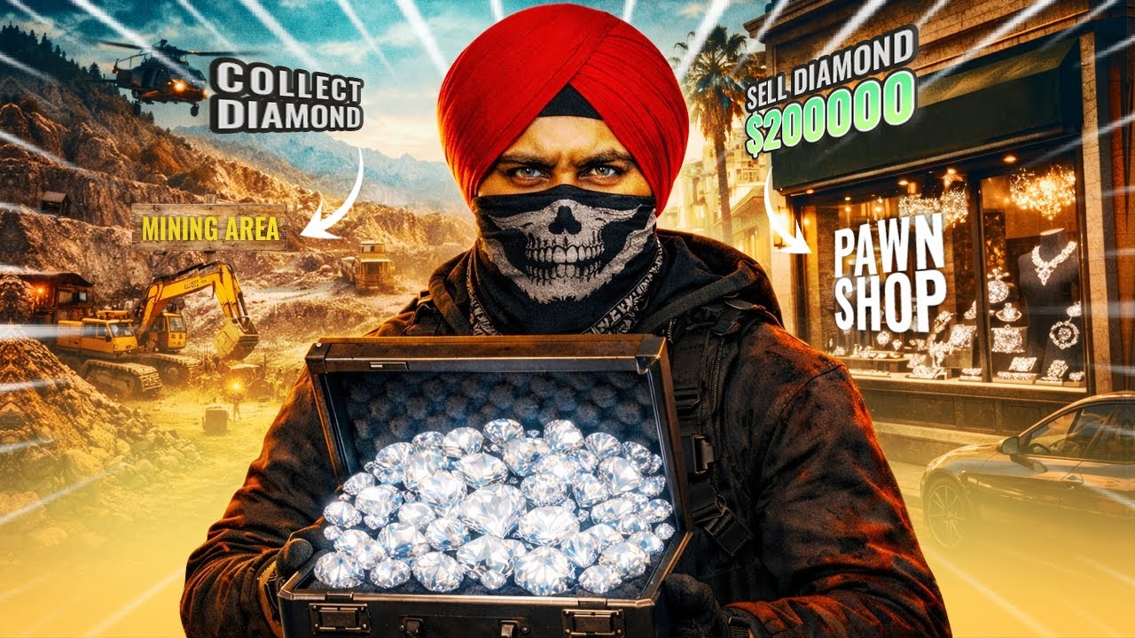 Ajj Diamond Ki Mining Karege GTA 5 RP | VDL Server 🔴Live