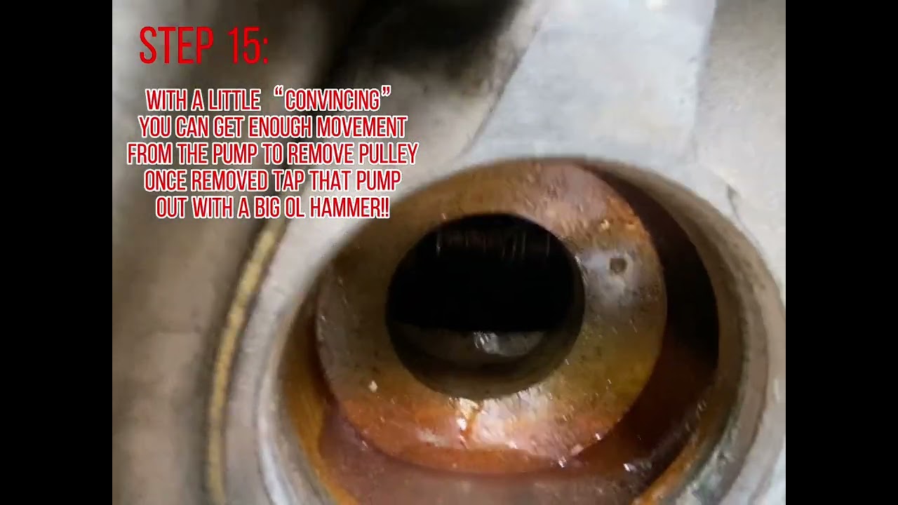 2.5L Mazda5 Water Pump Replacement!! #mechanic #carguy #waterpump #mazda5 #mazda
