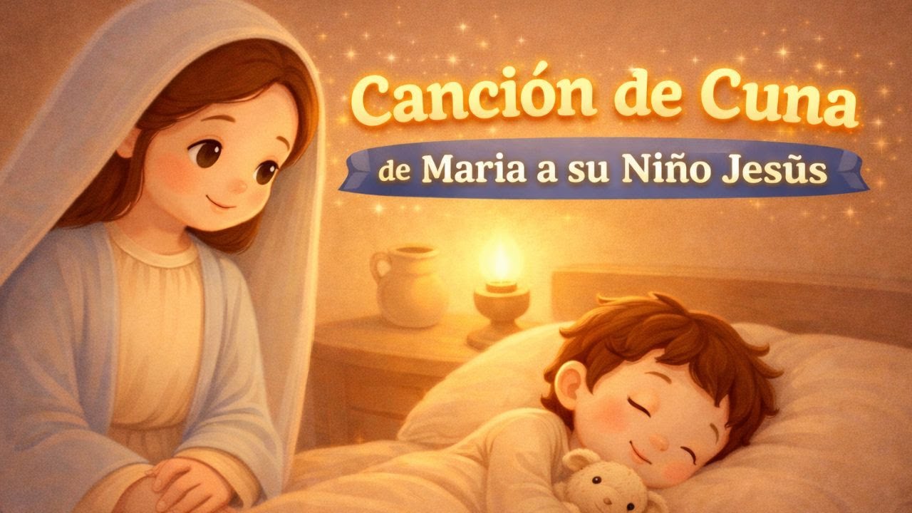 Jesús y su mamá 🧸 | Canción de cuna cristiana de Maria para su Niño Jesús y otros niños