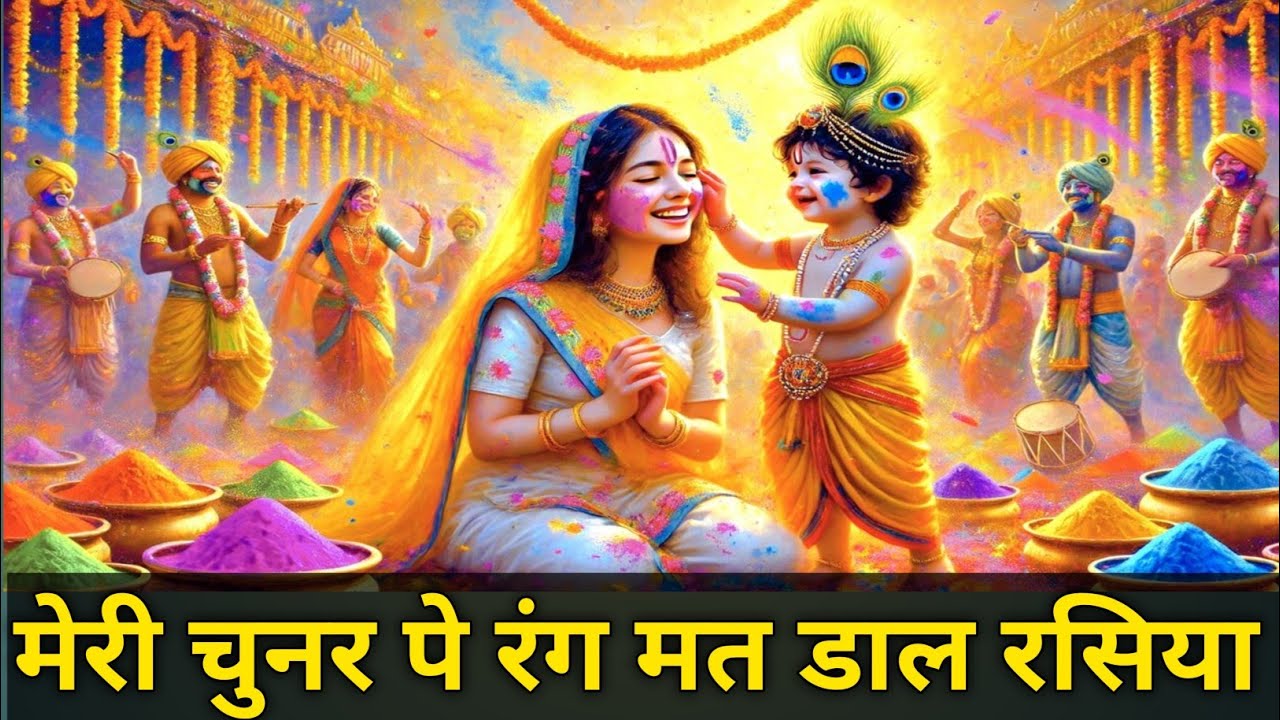 होली गीत | मेरी चुनर पे रग मत डाल रसिया | Meri Chunar per Rang mat Dal Rasiya | #shorts #viralvideo