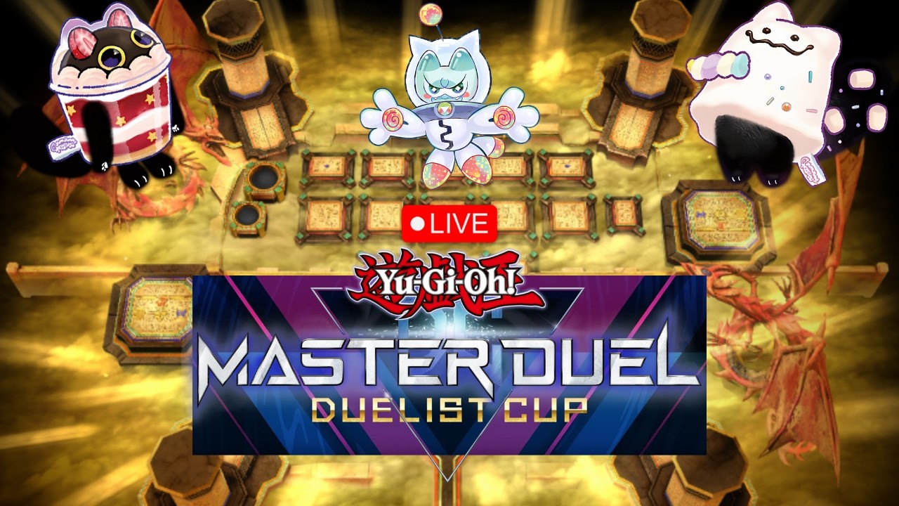 🔴LIVE [EN/ID] Yu-Gi-Oh! Master Duel | Duelist cup dipenuhi makanan