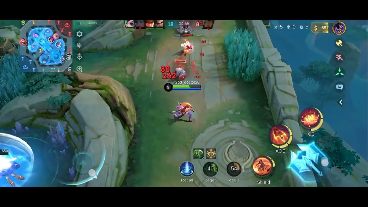 MOBA LEGEND ⏯️ геймплей @gamersadda.28 #mobilelegends #trending #viral