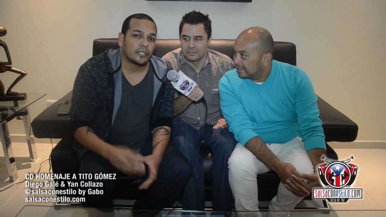 🔴  DIEGO GALÉ y YAN COLLAZO /// CD Homenaje a TITO GÓMEZ ((( Entrevista ))) @SalsaConEstiloTV