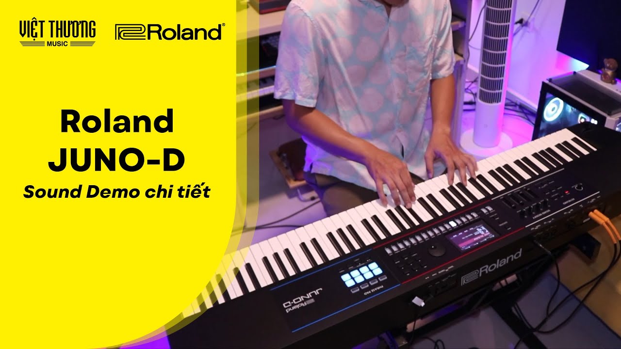 Sound Demo Roland JUNO-D | Thụy Kobe | Việt Thương Music