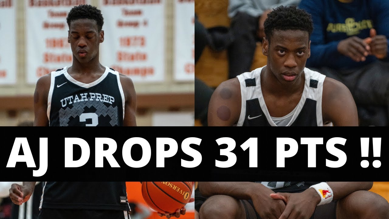 BYU COMMIT AJ DYBANTSA SHUTS UP TRASH TALKERS IN NEW JERSEY AND DROPS 31 POINTS
