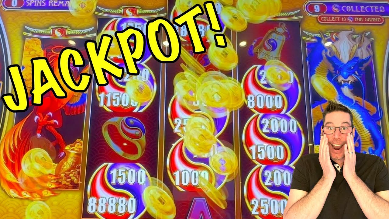 HUGE JACKPOT HANDPAY!!!! Fortune Harmony Phoenix & Dragon 🐦‍🔥🎉🐉