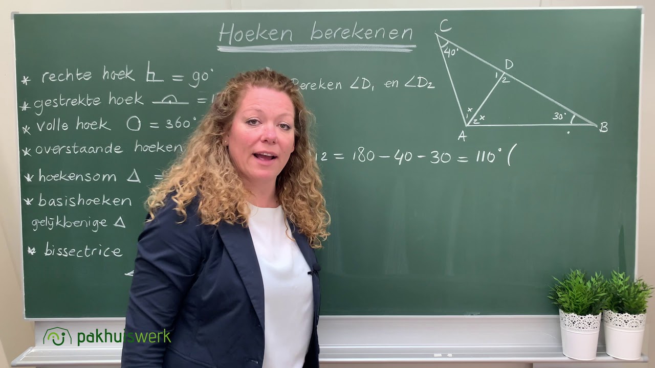 Hoeken Berekenen 1 havo vwo